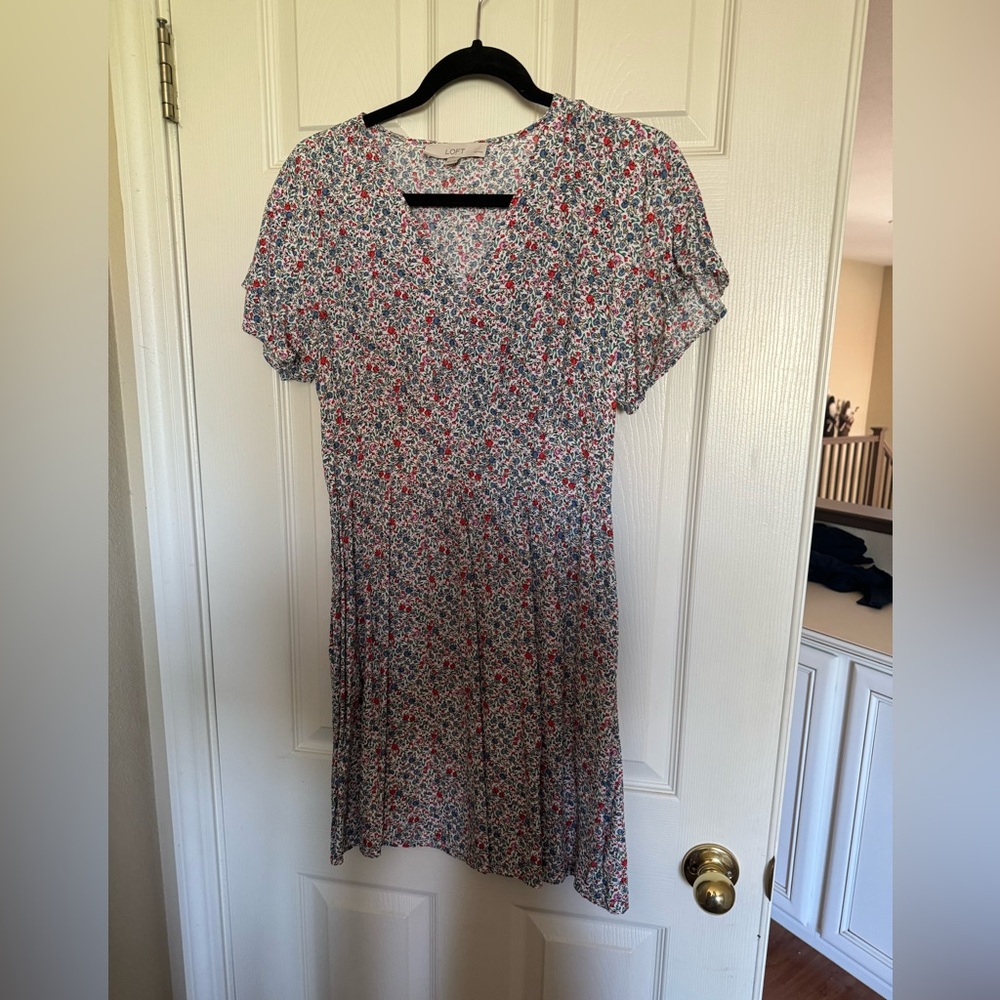 Loft summer floral dress